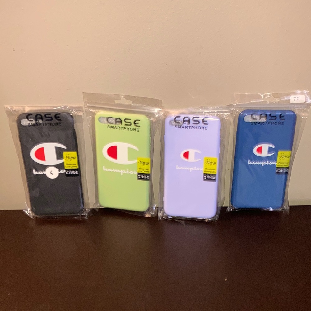 Champion phone cases.
